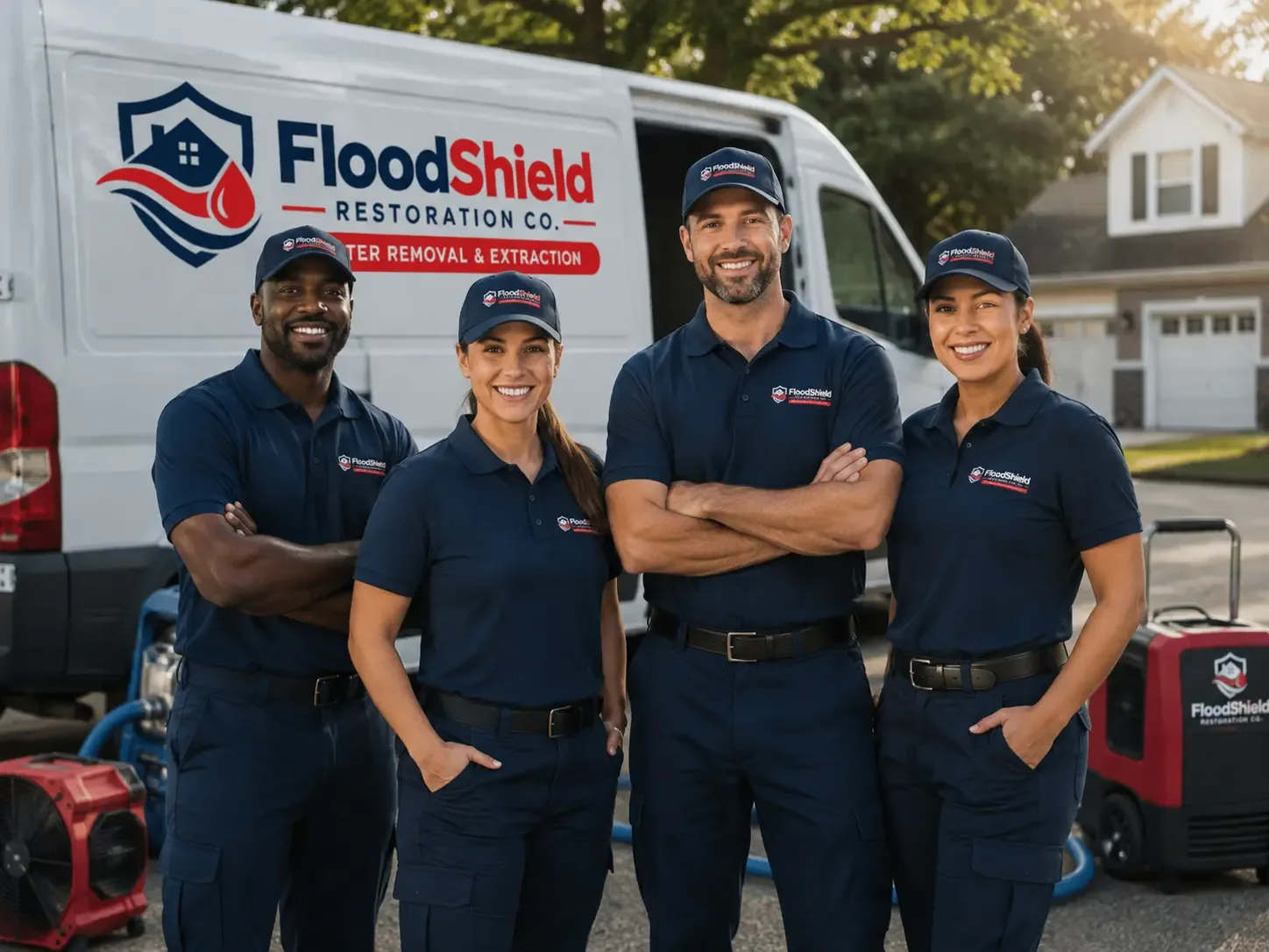 Flood Damage Restoration company in Pope, MS